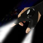 LED Flashlight Smart Waterproof Gloves for Night Activities