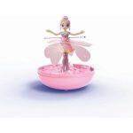 flying fairy with hand induction and base (pink)