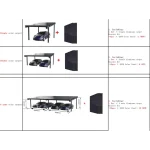 double parking space solar carport