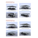 carport with adjustable solar panels