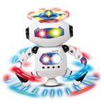 Smart Electronic Dancing and Walking Musical Robot
