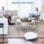 DEALDIG Robvacuum 8 Robot Vacuum Cleaner with WiFi Connectivity for Alexa