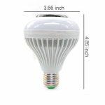 Dengyao 12W Smart RGB Music Bulb with 24 Keys Remote Controller - Image 3