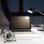 Digoo DG-TF111 Electrical Clock Fan with Colorful Display - Image 4