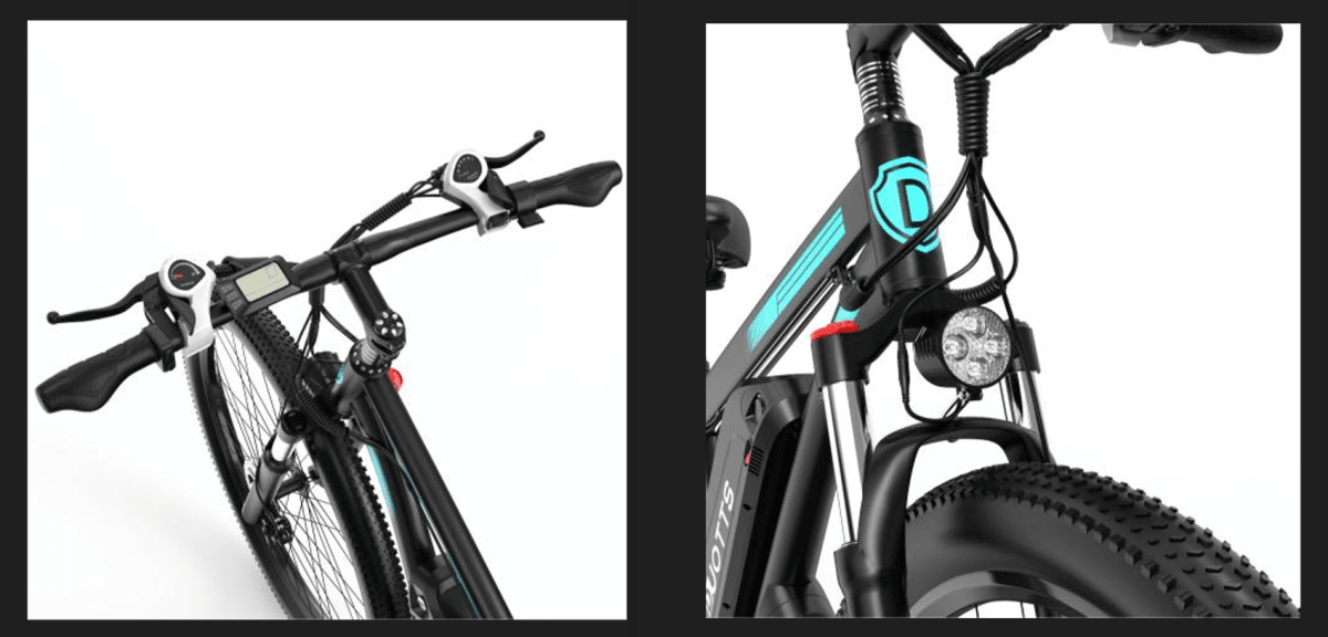 electric bike with high-quality components