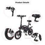 DYU D3 Smart Electric Bike - Image 3