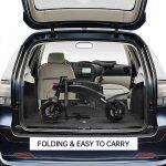 cheap electric bike in black color that is easy to carry