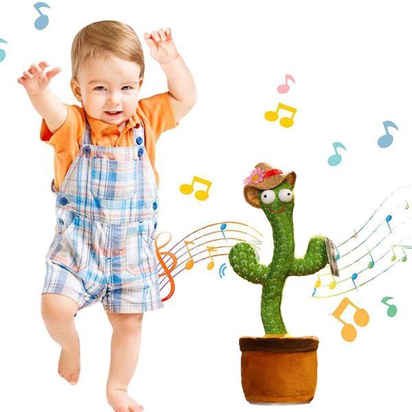 Electronic Cactus Plush Toy