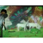 innvovative interactive digital paint with realistic animals