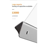 menu holder with power bank and various capacity options