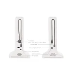 digital menu with iphones charger