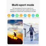 full waterproof sport smart watch with multiple exercises