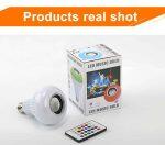 Meel 12W Dimmable Smart RGB Music Bulb with 24 Keys Remote Controller - Image 9