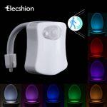 8 Colors Night Led Light for Toilet with Human Motion Sensor - Image 4