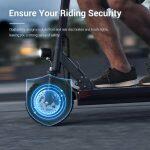 foldable electric scooter for safety riding