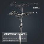 foldable electric scooter with easily adjusted height