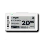 cheap electronic label for shelves with lcd screen