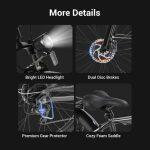 cheap electric bike with dual disc brakes