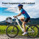 cheap electric bike with strong suspension