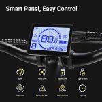 cheap electric bike with LCD panel for easy control