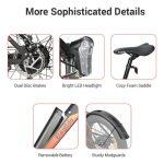 cheap electric bike with sophisticated details