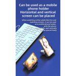 F9 wireless earphones with crystal sound and mobile phone holder