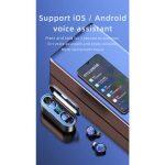 F9 wireless earphones with crystal sound and Siri voice assistant