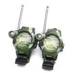 Pair Of Kids Military Camouflage Walkie Talkie Watches