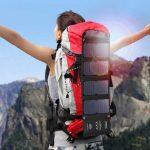 Floureon Foldable Solar Panel with 3 USB Ports - Image 2