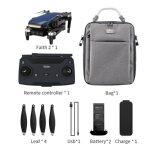 durable and stable blue drone with Sony HD Camera