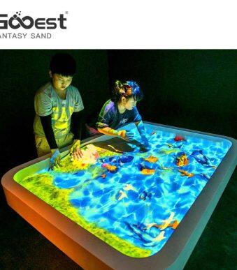 innvovative interactive trampoline with impressive effects