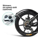 all-terrain folding e-bike