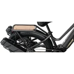 electric bike with a saddle for cargo