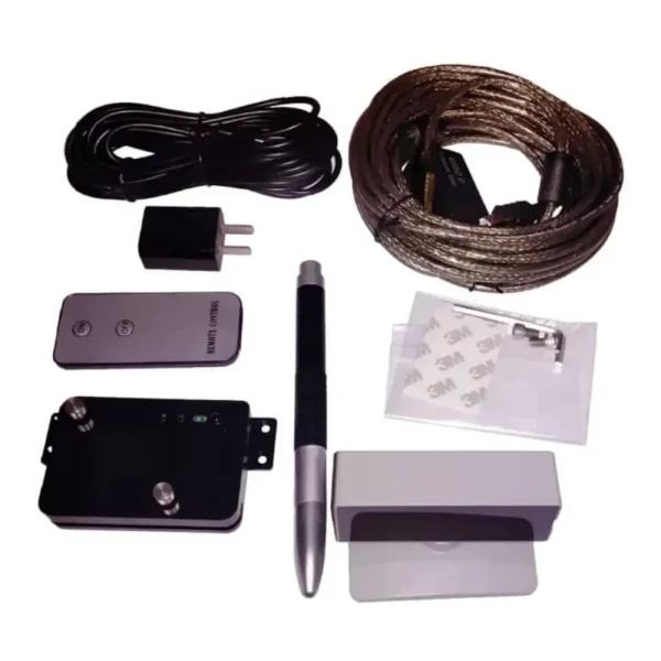 interactive portable system for wall and floor that is very small and lightweighted