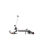 an electric scooter unique of its kind