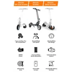 a powerful convertible off-road electric scooter