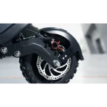 electric scooter with self-sealing tires