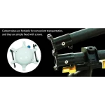 an agricultural drone that is easy to carry and store