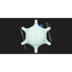 agricultural hexacopter's down side