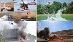 hexacopter for fire extinguishing