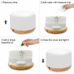 GDAS 02390YK Remote Control Oil Diffuser, Aroma Mister and Ultrasonic Air Humidifier - Image 5