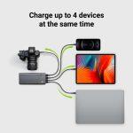 power bank with four charging ports