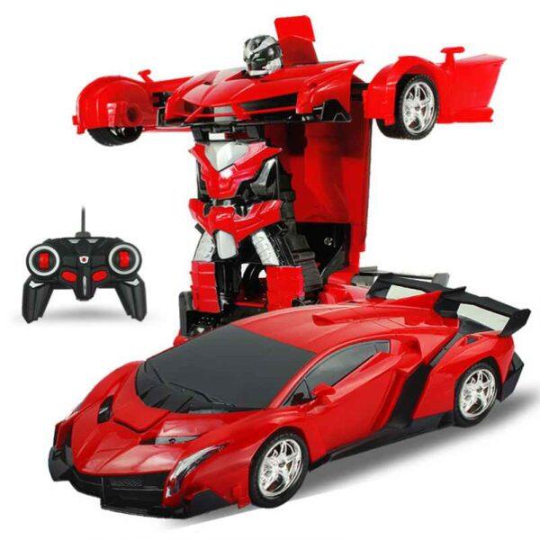 Robot Transformation Remote Control Car