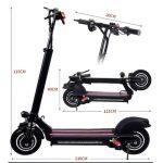 high quality electric scooter that is folded easily