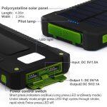 CEWAAL Solar Mobile Power Bank Charger (8000mAh) - Image 6