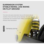 mini electric bike with strong suspension system