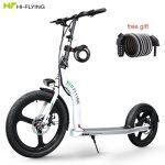 high quality white electric scooter