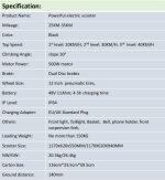 Hi-Flying M5 Pro Electric Scooter with Seat - Image 9