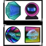 3D holographic display with customizable shape and size