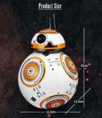 Intelligent Star Wars RC BB8 Robot With Sound Action and 2.4G Remote Control - Image 5